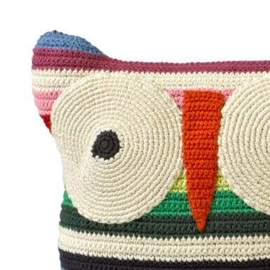 Crochet Owl Cushion